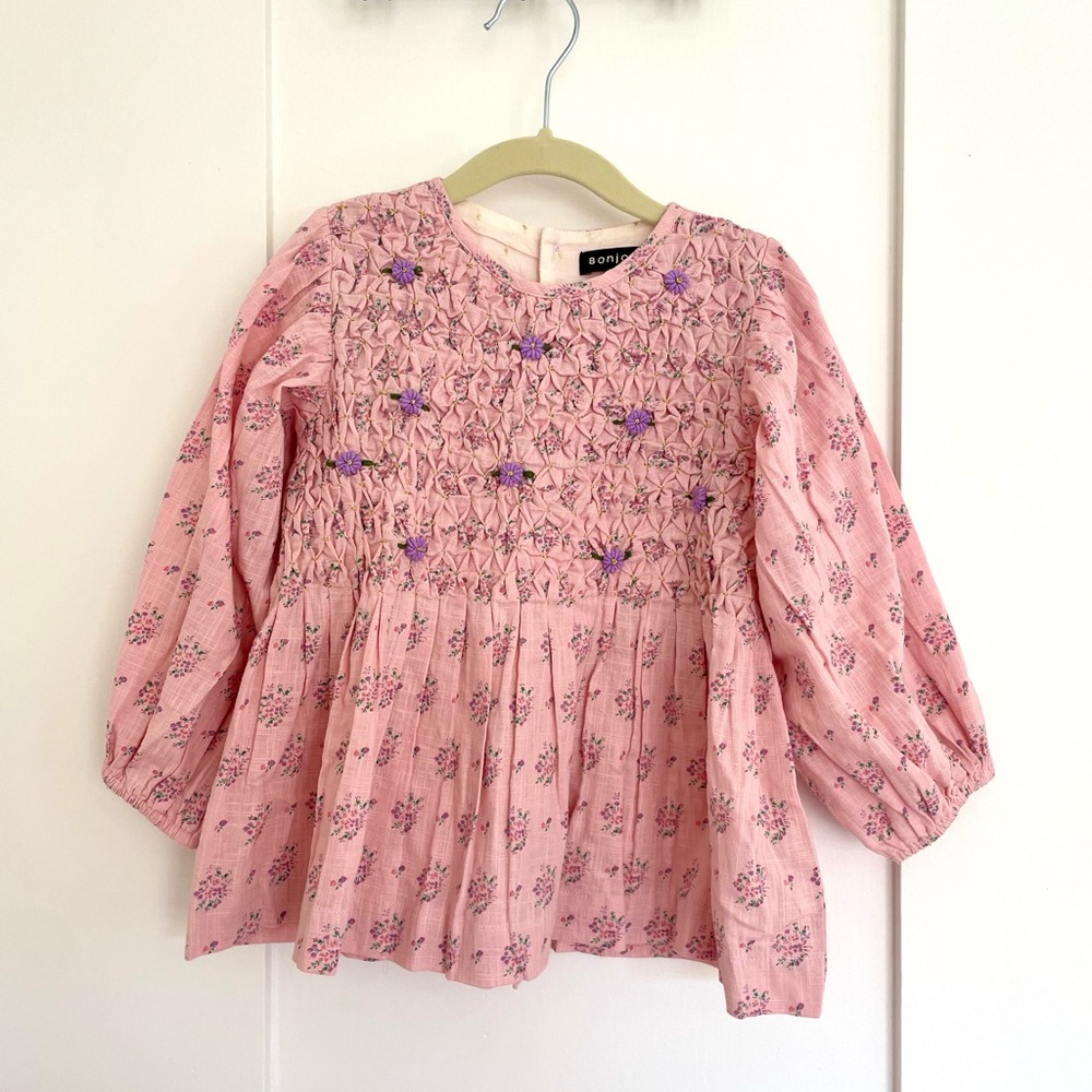NWOT Bonjour Diary Blouse 6y